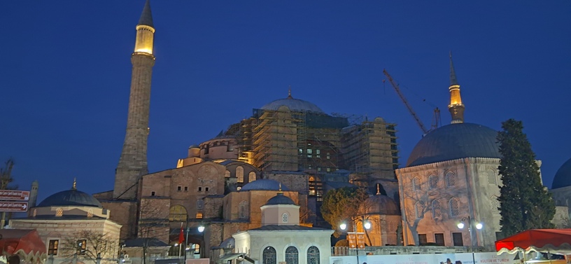 Hagia Sophia Nighttime