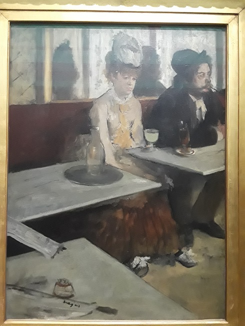 In a Café, also called Absinthe