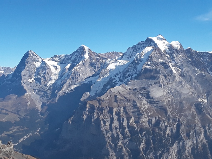 Eiger Monch Jungfrau Mountains