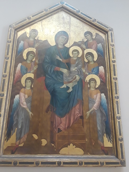 The Madonna and Child in Majesty Surrounded by Angels