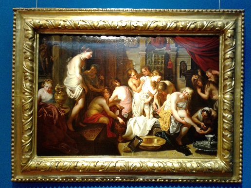 Young Women Bathing (Esther Bathing in Asahuerus' Palace?)