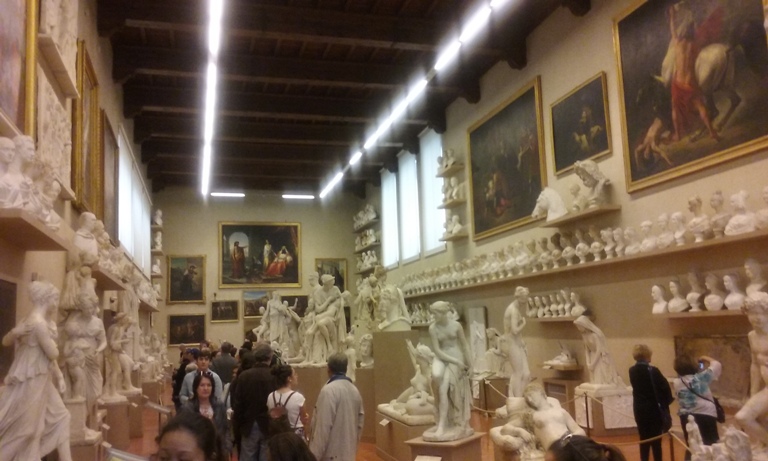 La Galleria dell' Accademia Painting and Sculptures