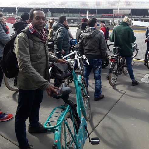 Jon Lee Bike in Amsterdam