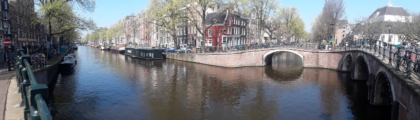 Amsterdam Canal Panoramic