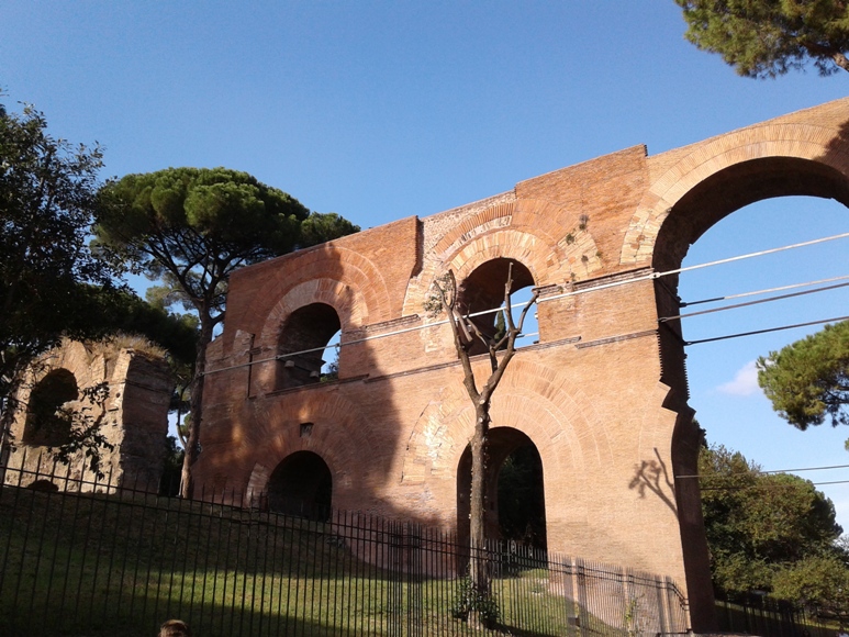 Aqueduct in Palatine Hill