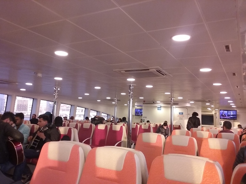 Bosphorus Boat Inside