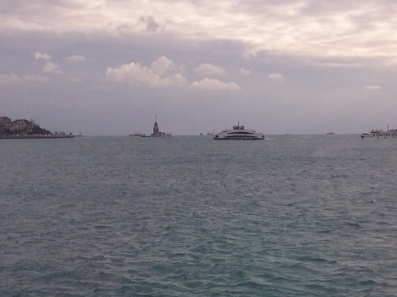 Bosphorus Straight looking towards Sea of Marmara