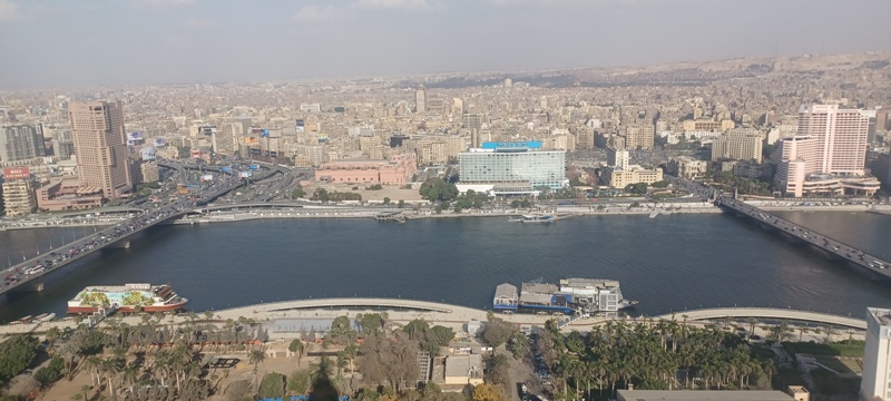 Cairo and Nile River 3