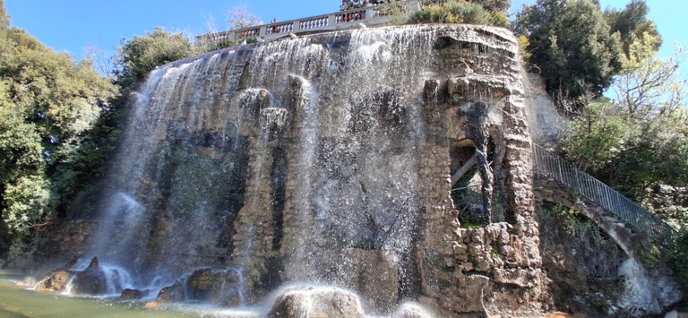 Castle Hill Waterfall Nice France