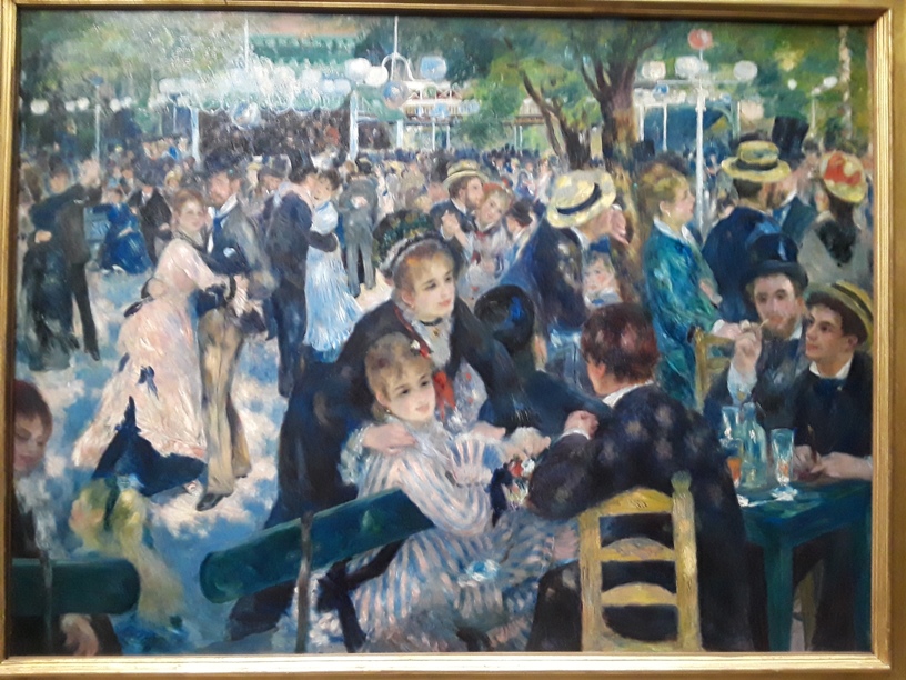 Dance at Le moulin de la Galette