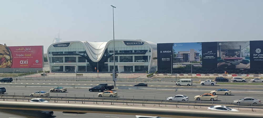 Dubai Ferrari and Maserati