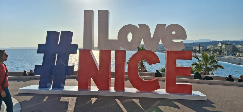 I Love Nice Sign