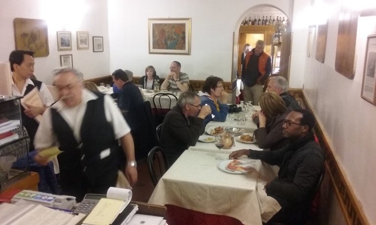 Eating in Rome, Italy with the Locals