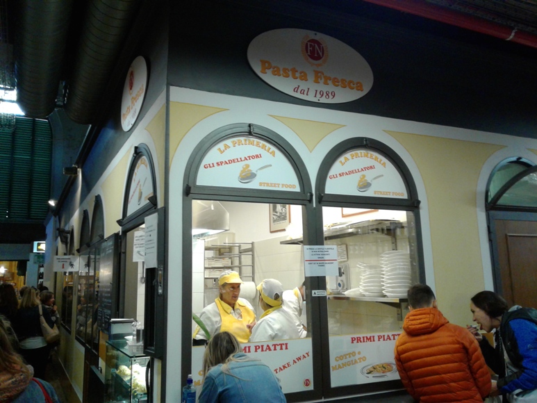 Pasta Fresca in Mercato Centrale Florence