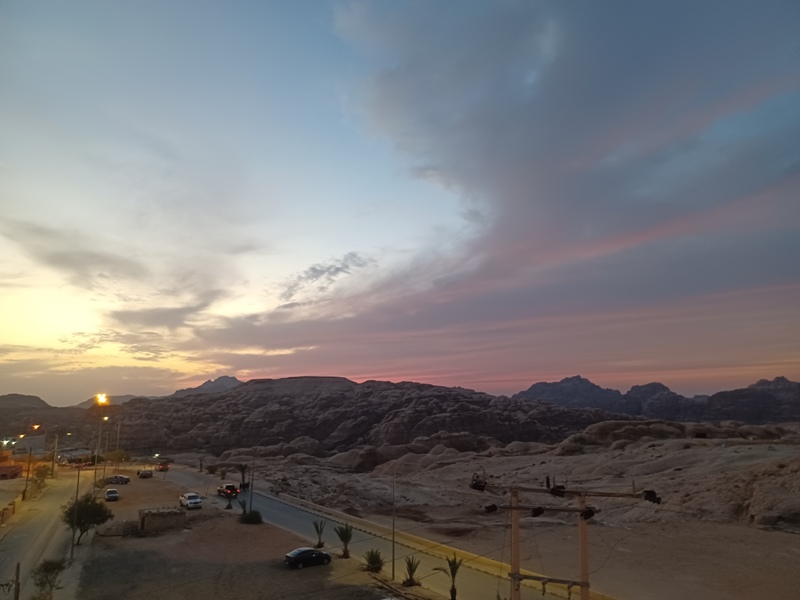 Arrving to Petra