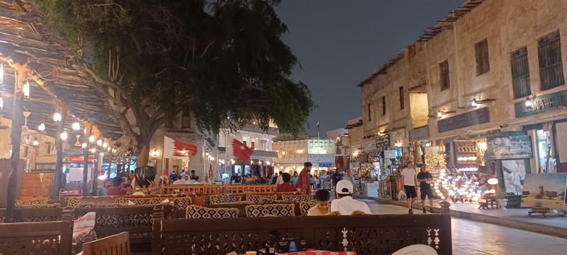 Souq Waqif Nighttime 1