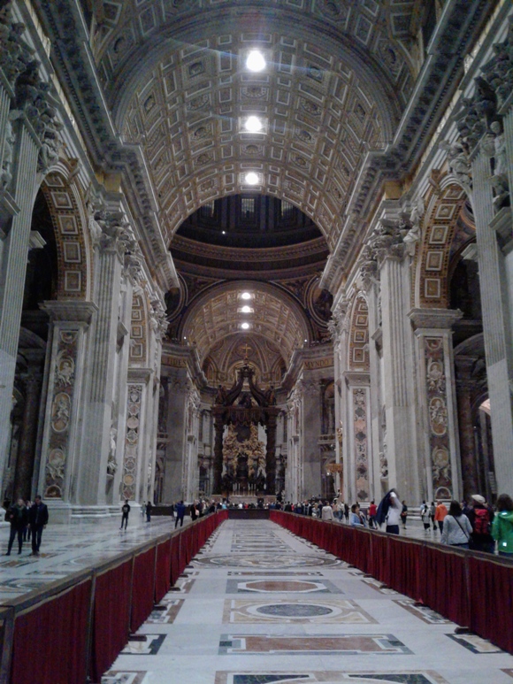 St. Peter's Basilica Inside