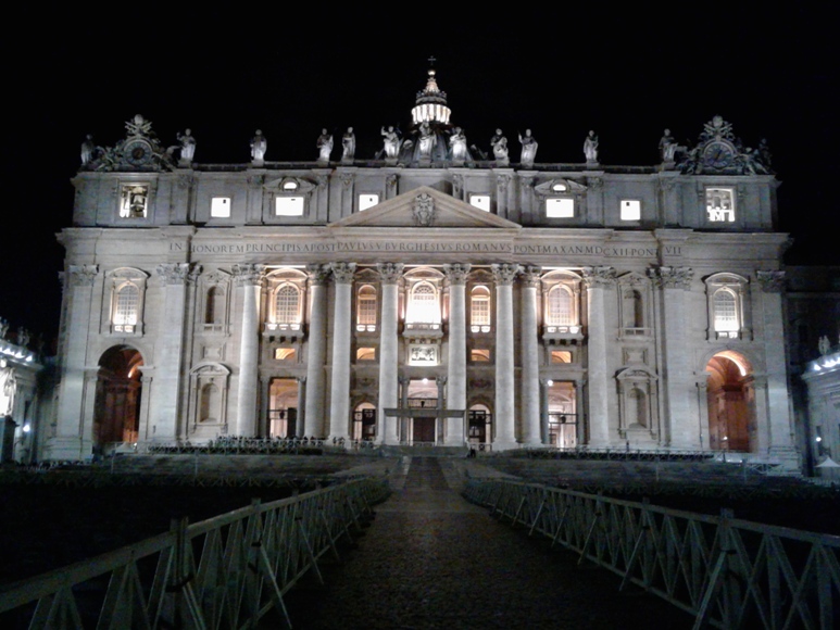 St. Peter's Basilica Nighttime