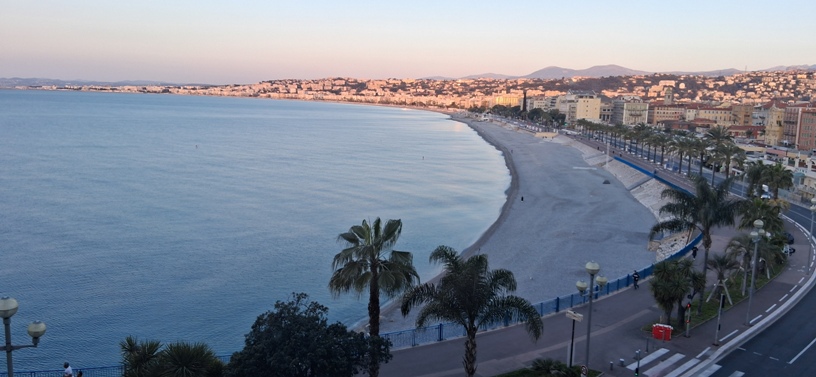 Sunset in Nice, France 1