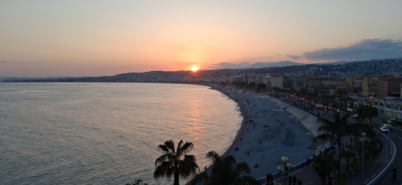 Sunset in Nice, France 4