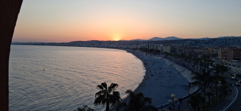 Sunset in Nice, France 5