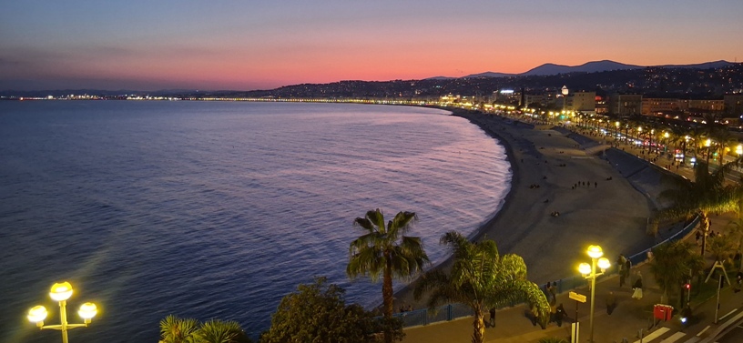 Sunset in Nice, France 6