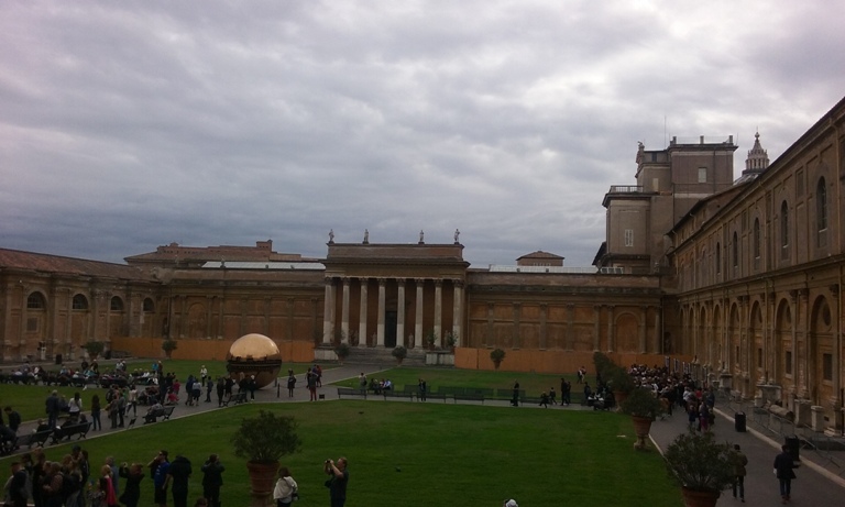 Vatican Museum Courtyard