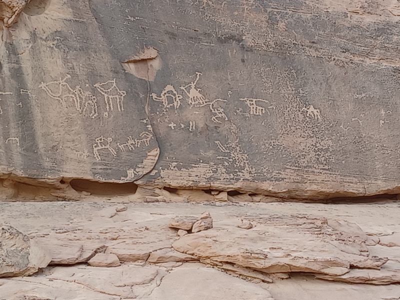 Wadi Rum Petroglyphs 2